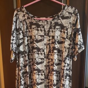 Lularoe Disney Evil Queen Carly Dress 3xl